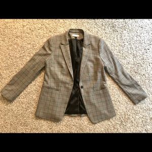 H&M Plaid Blazer